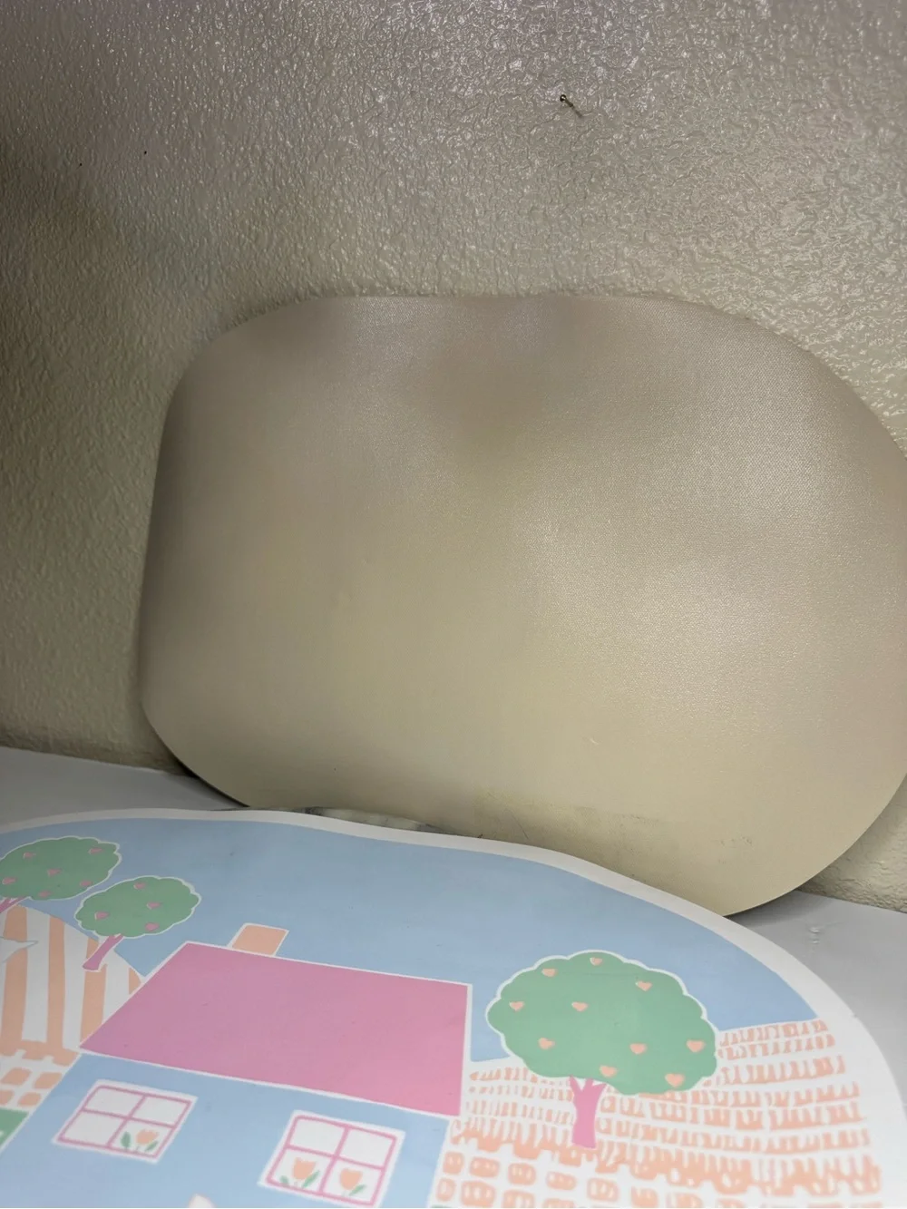 Pastel Farmhouse Wall Decor Plaque - Pink & Green